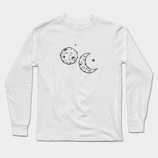 Moons Long Sleeve T-Shirt